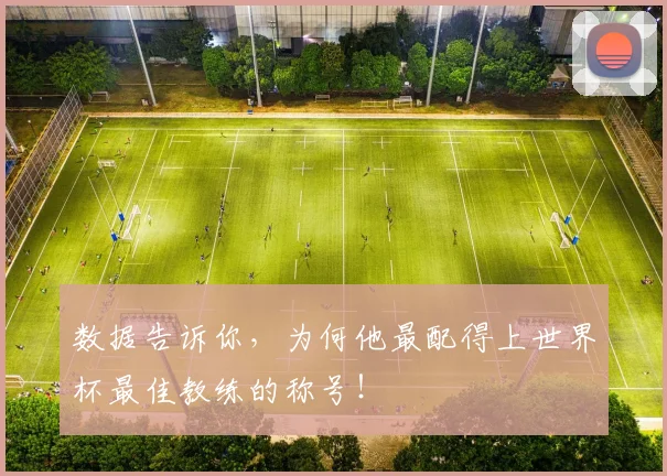 数据告诉你,为何他最配得上世界杯最佳教练的称号!